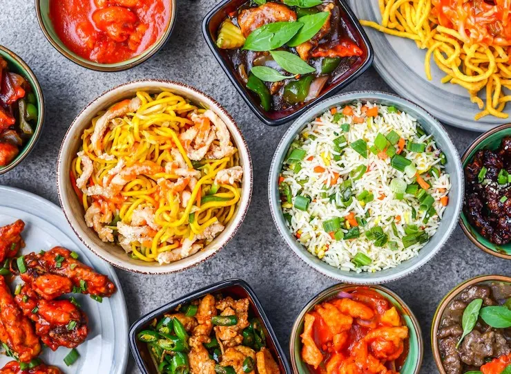 Comparison of Indian-Chinese and authentic Chinese dishes